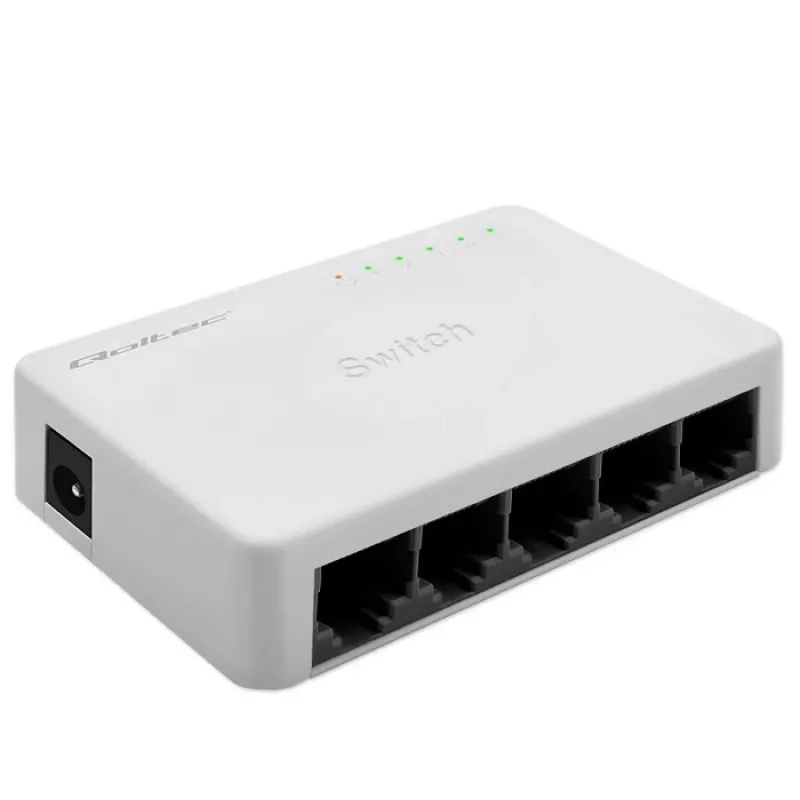 Netzwerk-Switch 5x RJ45-Port 100 Mbit/s LAN