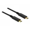 USB-Kabel DeLOCK 83661 USB 3.2 Gen 2 1m USB-C Schwarz