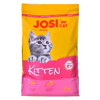 Trockenfutter für Kätzchen JosiCat Kitten 10 kg – Alleinfuttermittel für heranwachsende Kätzchen