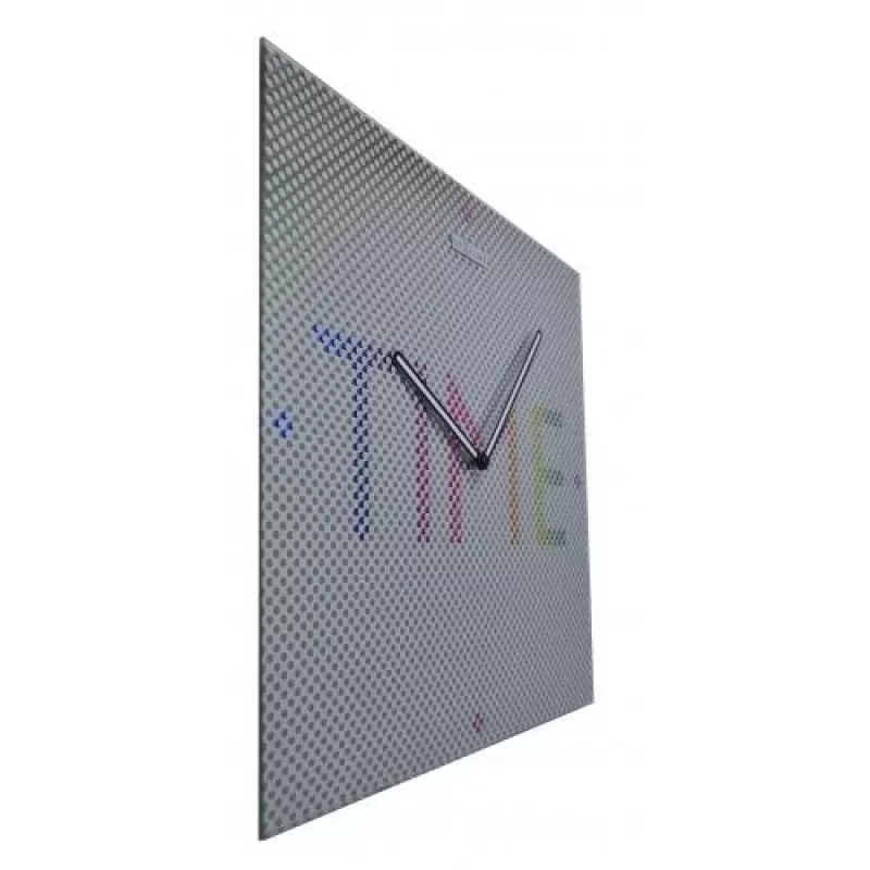 NeXtime Uhr 8165 Mistery - Time, 43x43 cm, Wand, Metall