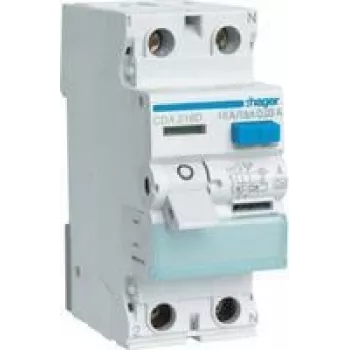 Fehlerstromschutzschalter 2-pol. 16A/30mA 6kA CDA216D (CDA216D)