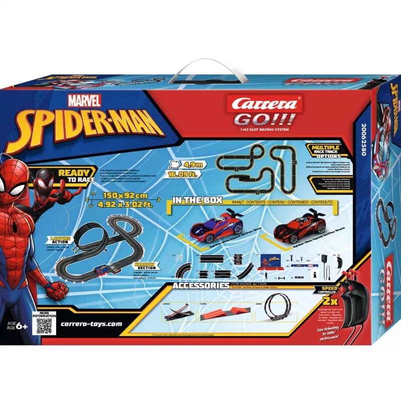 CARRERA Racetrack Spider Rennmodell 20062580 Slotcar-Set