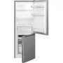 Bomann KG 7359 Kühl-Gefrierkombination, Kühlteil 121 l + Gefrierteil 52 l, Energieklasse C, Edelstahl