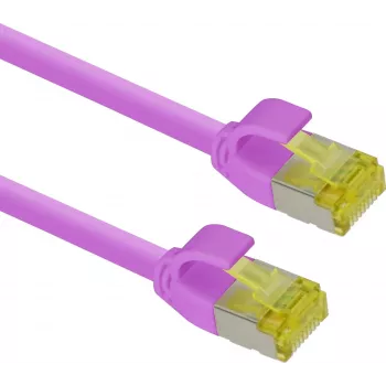 Patchkabel helos Ultra schlank 5m S/FTP CAT6a RJ-45 (M) auf RJ-45 (M)
