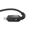 Baseus Unbreakable USB C-zu-iP-Kabel 2 m 20 W Schwarz