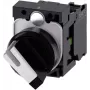 Drehschalter-Frontring Kunststoff schwarz/weiß 1 x 90° Siemens SIRIUS ACT 3SU1100-2BF60-1BA0