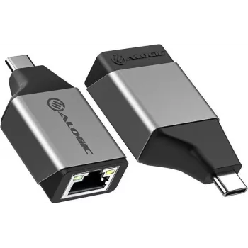 ALOGIC Ultra Mini – Netzwerkadapter – USB-C 3.2 Gen 1 – Gigabit Ethernet x 1 – Space-Grau (ULCGEMN-SGR)
