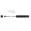 Power Extension DeLOCK 11209 1.5m 4 AC Outlets Indoor Schwarz