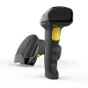 Kabelloser Barcodescanner QOLTEC 50856 – 1D- & 2D-kabelloses Handgerät, USB-Schnittstelle, ABS-Gehäuse, 170×62×100 mm, 203 g