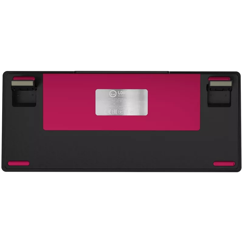 Mechanische Gaming-Tastatur LORGAR KBP7075W — kabellos, Schwarz, Red Switches, EN-Layout
