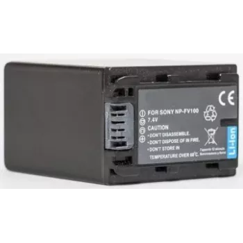 Akku Extra Digital NP-FV100 7,2 V 2200 mAh für kompatible Kameras und Camcorder