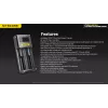 Batterieladegerät Nitecore Ci12 Universelles USB-Ladegerät für Li‑Ion, NiCd, NiMH, 3A Eingang 5/9/12V, Kunststoffgehäuse