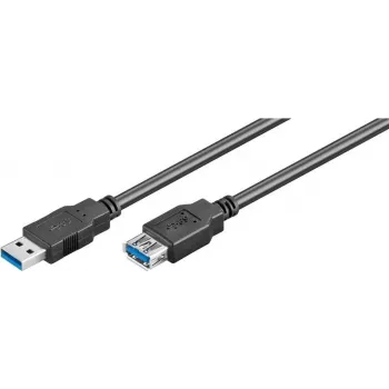 Wentronic 43998 USB-Kabel Schwarz