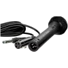 Mikrofon SVEN MK-100 (Kabelgebunden, dynamisch, Metall, Kabel 4,0 m, 6,3/3,5 mm Klinke, Niere, schwarz)
