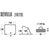 Zelt High Peak Sevilla Blau Grau