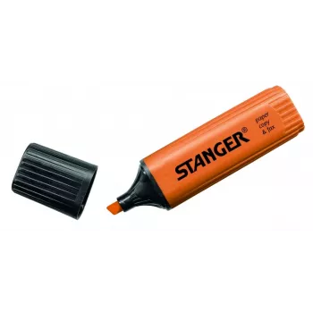 STANGER Textmarker, 1-5 mm, orange, 1 Stk. 180002000