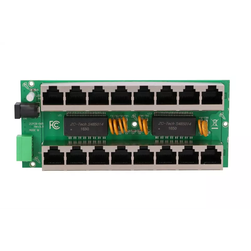PoE-Injektor Extralink Gigabit 8 Port 1000 Mb/s RJ45 Modus B