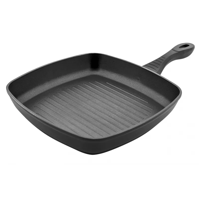 Grillpfanne JATA G28 Quadratisch Schwarz