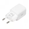 USB-Ladegerät IBOX ILUC42W 42W (max. 33W), 1×USB-C PD3.0, 1×USB-A QC3.0, 100–240V, weiß