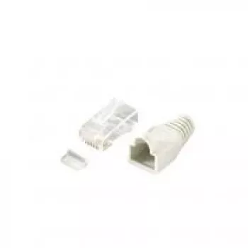 Equip Cat.6 RJ45 Steckersatz, RJ-45, Transparent, Weiß, Cat6, Gold, 170 g, 11,7 mm