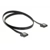 SATA-Kabel DeLOCK 83841 0,5 m SATA III 7-Pin Schwarz