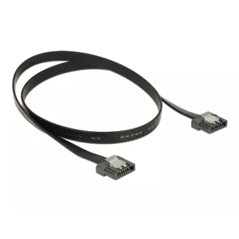 SATA-Kabel DeLOCK 83841 0,5 m SATA III 7-Pin Schwarz