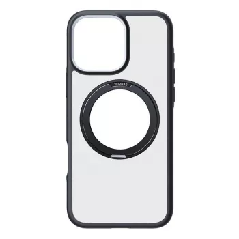Schutzhülle Torras Ostand R Fusion für iPhone 16 Pro Max – Schwarz