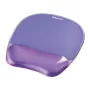 Mauspad Fellowes Crystals Gel mit Gel-Handballenauflage, violett, 202×230 mm, 32 mm Dicke