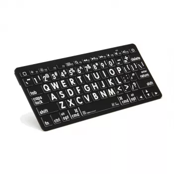 Tastatur Logickeyboard LKB-LPWB-BTON-DE Universal Bluetooth QWERTZ Deutsch Schwarz