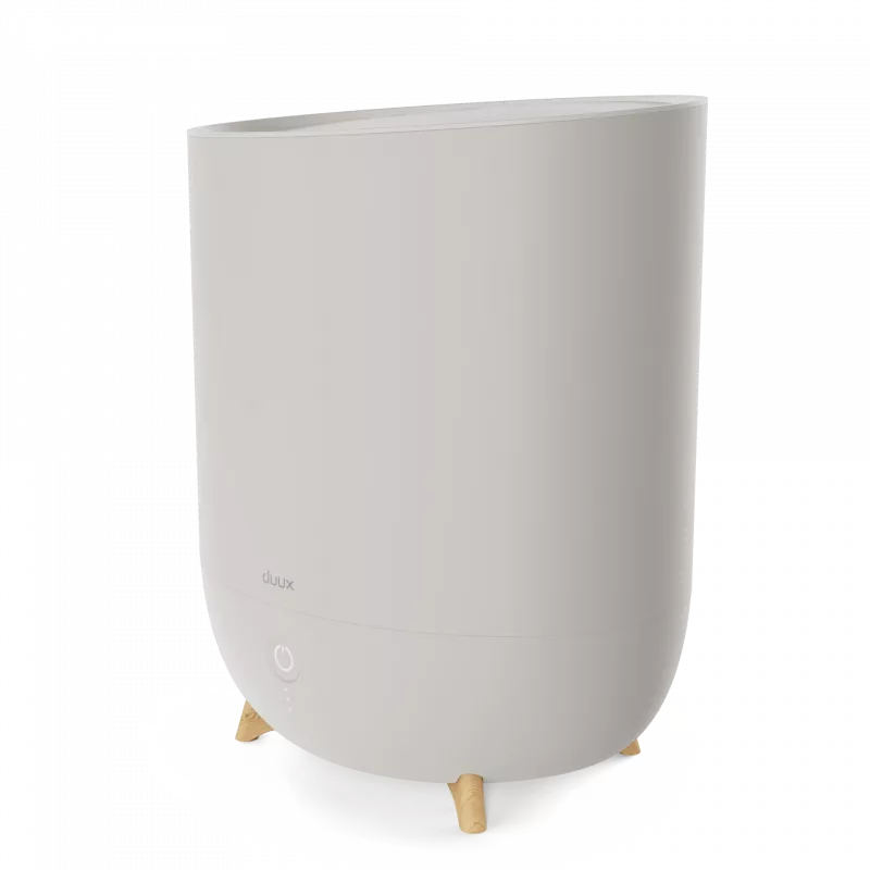Duux | Neo | Smart Humidifier | Wassertankkapazität 5 L | Geeignet für Räume bis 50 m² | Ultraschall | Befeuchtungsleistung 500 ml/h | Greige