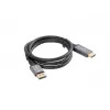Displayport(M)-HDMI(M) Kabel 1 m 4K Schwarz und Silber