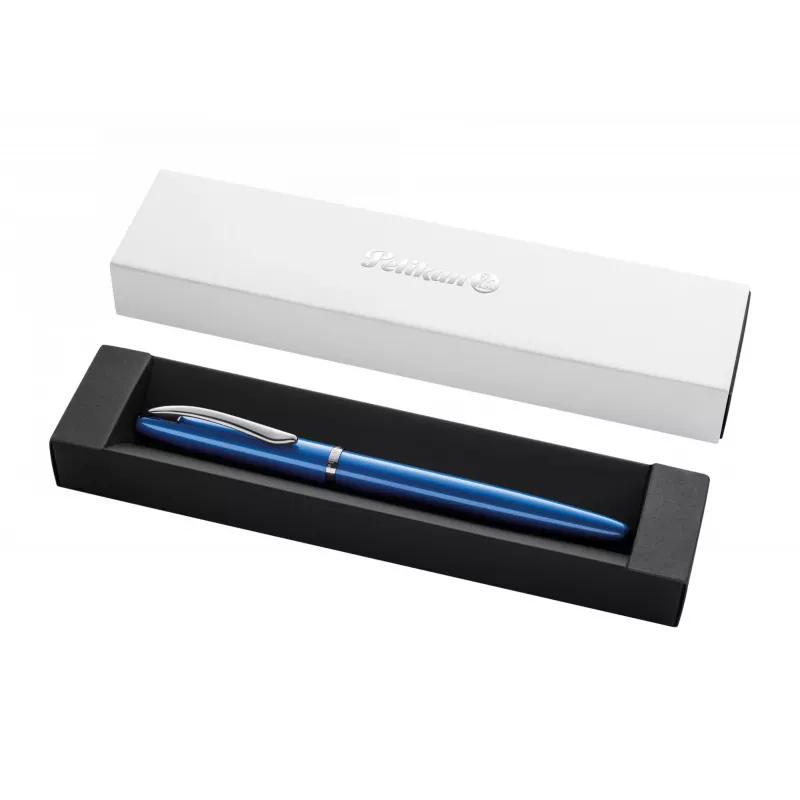 Pelikan Jazz Noble Elegance P36 Füllfederhalter Patronenfüllsystem Blau Silber