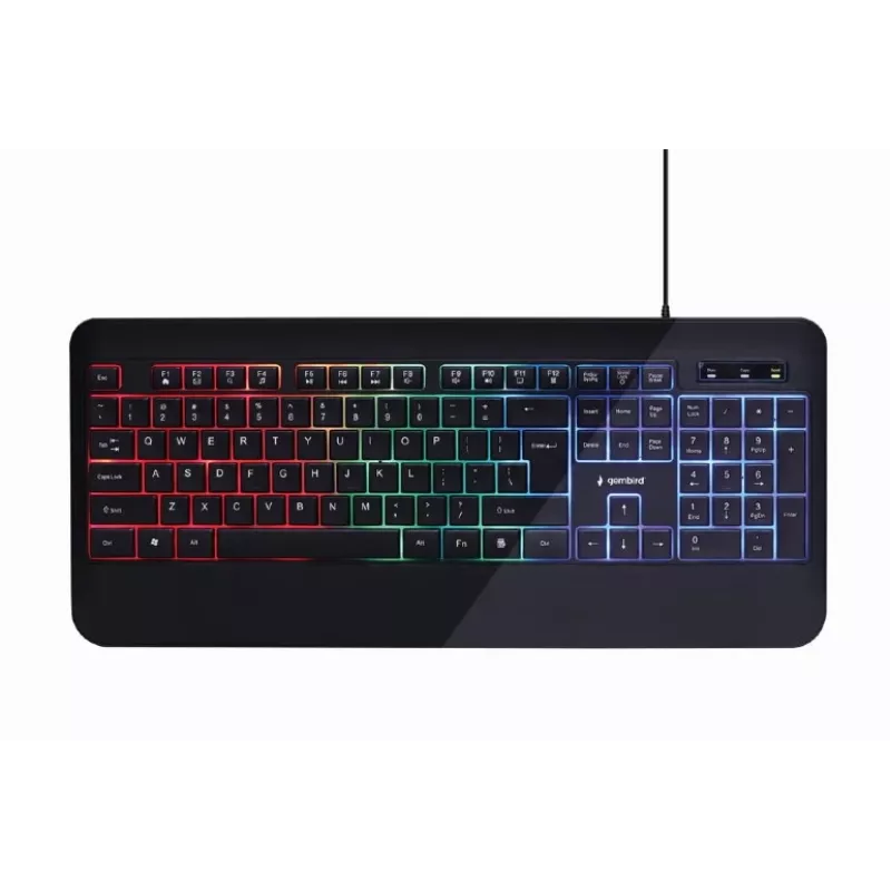 TASTATUR MULTIMEDIA USB ENG/SCHWARZ KB-UML-03 GEMBIRD
