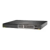 Hewlett Packard Enterprise HPE Aruba 6300M - Switch - L3 - managed - 24 x 1/2,5/5/10GBase-T + 4 x 1 Gigabit / 10 Gigabit / 25 Gigabit / 50 Gigabit SFP56 (Uplink / Stacking) - Front