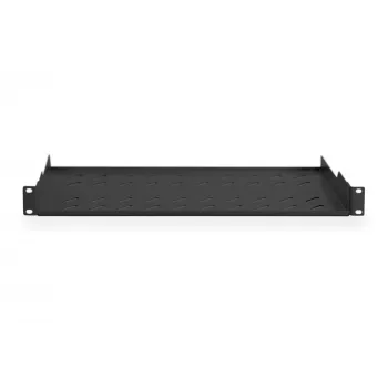 Ablage Digitus DN-19 TRAY-1-SW für festen Einbau in 19-Zoll-Schränke