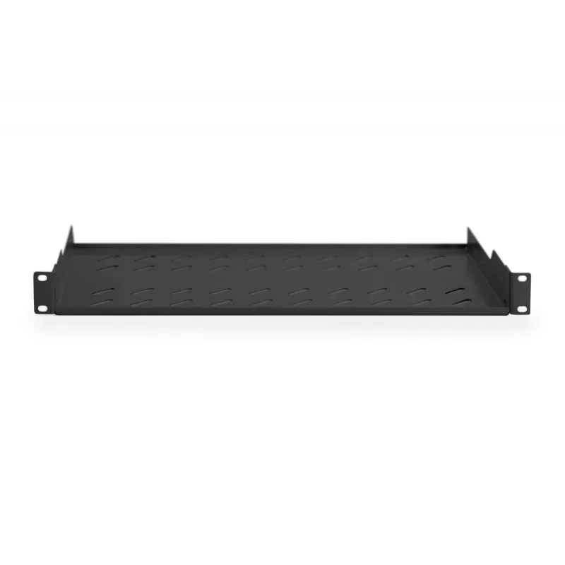 Ablage Digitus DN-19 TRAY-1-SW für festen Einbau in 19-Zoll-Schränke
