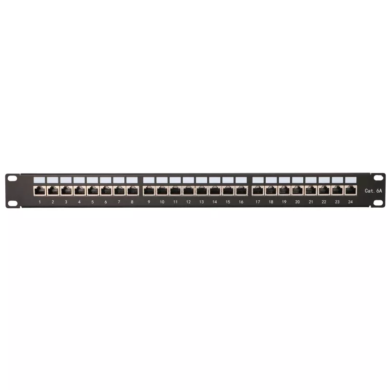 Patchpanel - Extralink CAT6A STP, 24 Ports