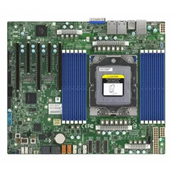 Supermicro - Motherboard MBD-H13SSL-N-B, AMD, Socket SP5, AMD EPYC 9004, Socket SP5, DDR5-SDRAM, max. 3 TB DDR5 DIMM SATA 6 GB/s Grafik USB 3.1 USB 3.0 USB 3.0 RJ-45 VGA PCI-Express