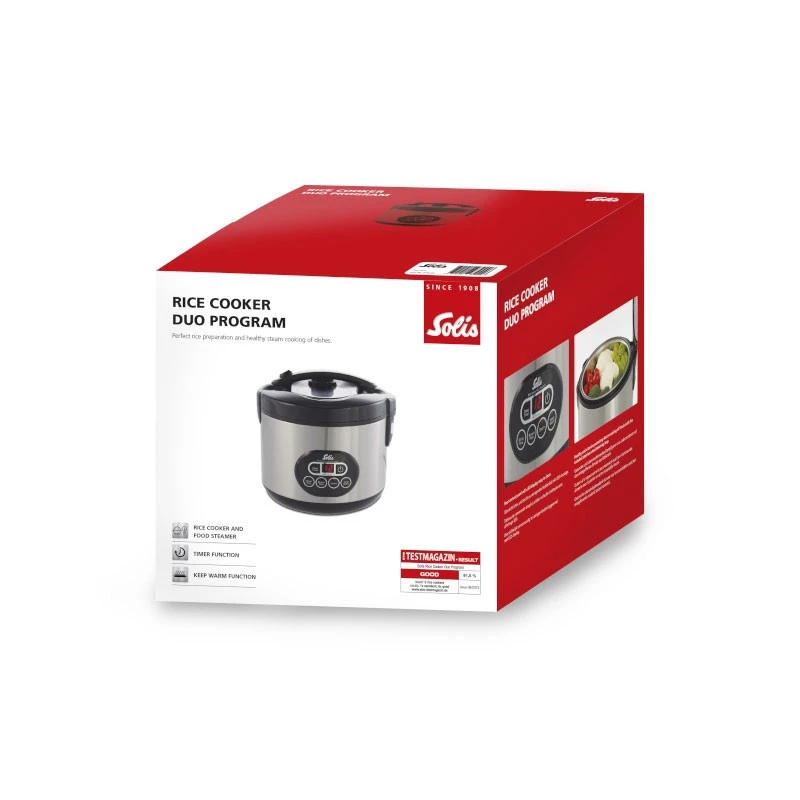 Reiskocher Solis 979.30 1,2 L 500 W Edelstahl