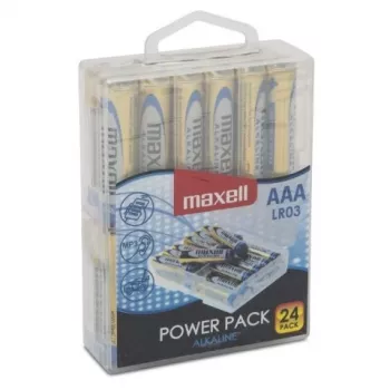 MAXELL Batterie Alkaline LR03, VALUE BOX 24 Stk.
