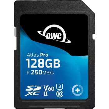 OWC Atlas Pro 128GB SDXC UHS-II V60 Medienkarte - SD mit erweiterter Kapazität (SDXC)