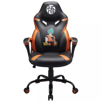 PC-Gaming-Stuhl Subsonic SA5573-D4 gepolsterte Sitzfläche Schwarz Orange