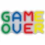 Neon-Schild MANTA SNL102MT — beleuchtete Wanddekoration im „Game Over“-Stil, steckbares LED-Neoneffekt