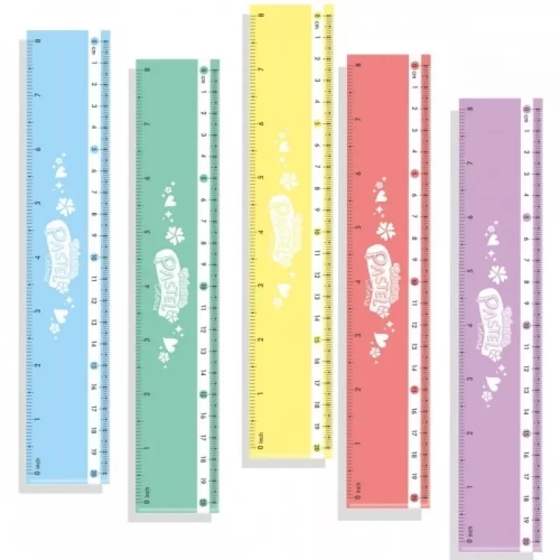 Colorino Pastell-Lineale 20 cm