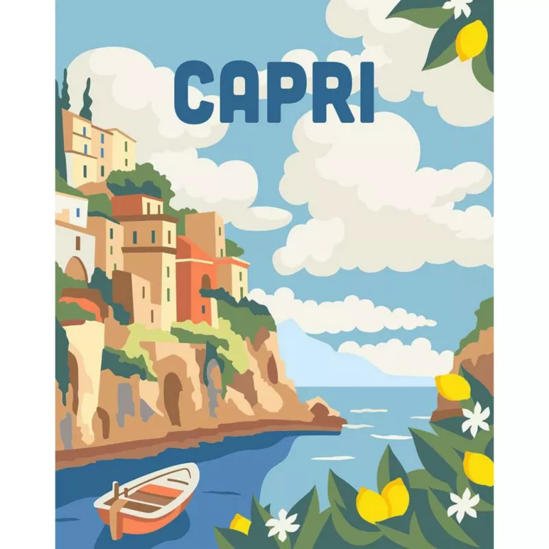 Malset Ravensburger CreArt Capri – Leinwand-Malset von Ravensburger