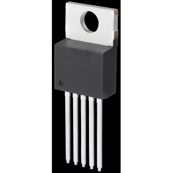 Abwärts-Spannungsregler Texas Instruments LM2575 HVT-5.0, feste 5,0-V-Ausgabe, Eingang 4–60 V, Gehäuse SO-220-5