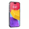 Schutzhülle Torras Ostand Pro für iPhone 16 Plus, transparent schlank-fit, TPU/PC