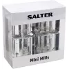 Salz- und Pfeffermühle Salter 7605 CLXR Twin kompaktes Design, batteriebetrieben, einstellbarer Mahlgrad