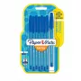 PAPER MATE Kugelschreiber InkJoy 100 Kappe 8 Stück M Blau