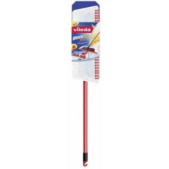 Vileda WischMat Extra Wischmopp Mikrofaser Schwarz - Rot (01473)